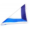Multi Tone Border Silk Pocket Square